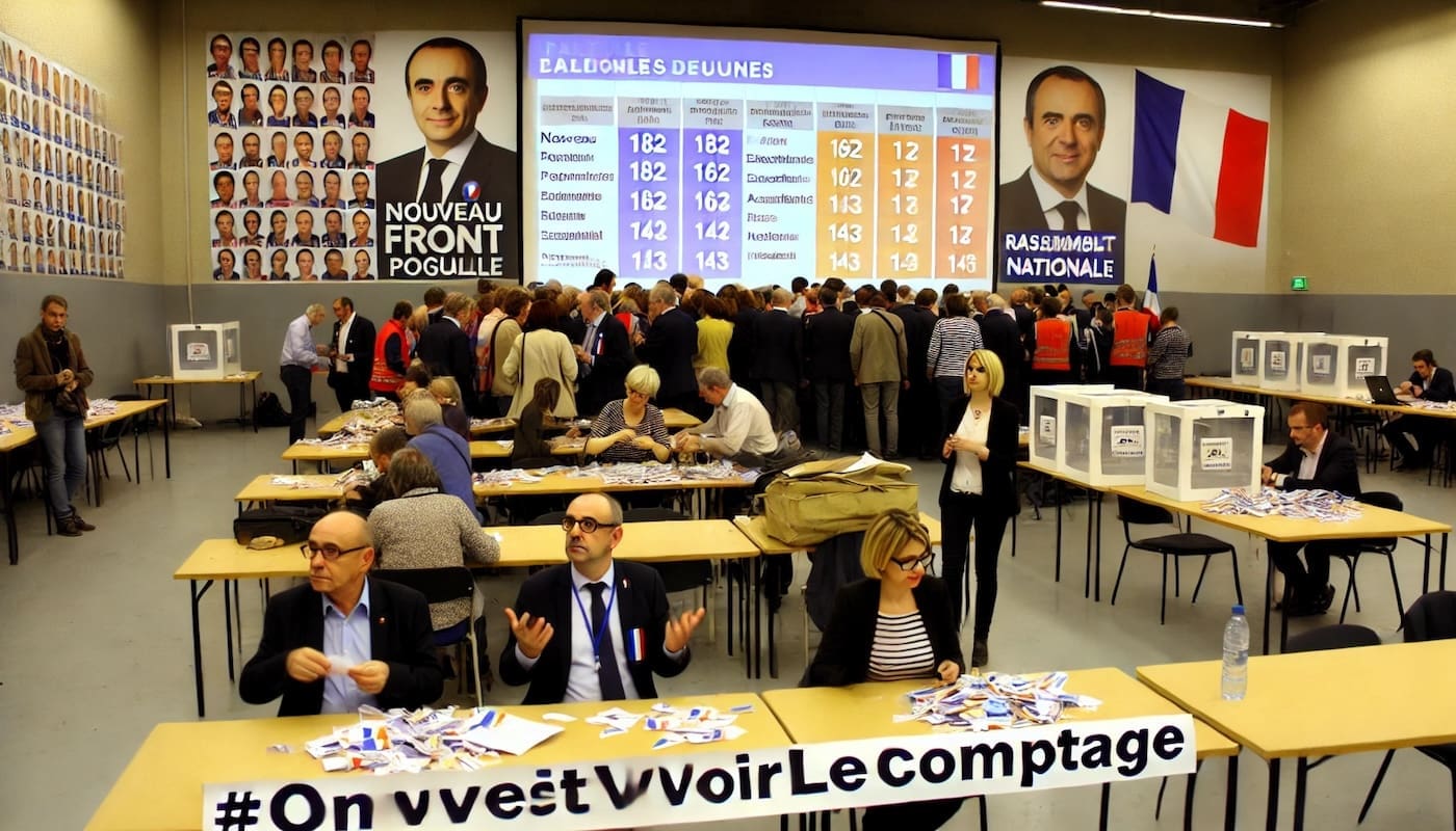 You are currently viewing Législatives 2024 : #onveutvoirlecomptage, un hashtag qui stipulerait une fraude électorale ?